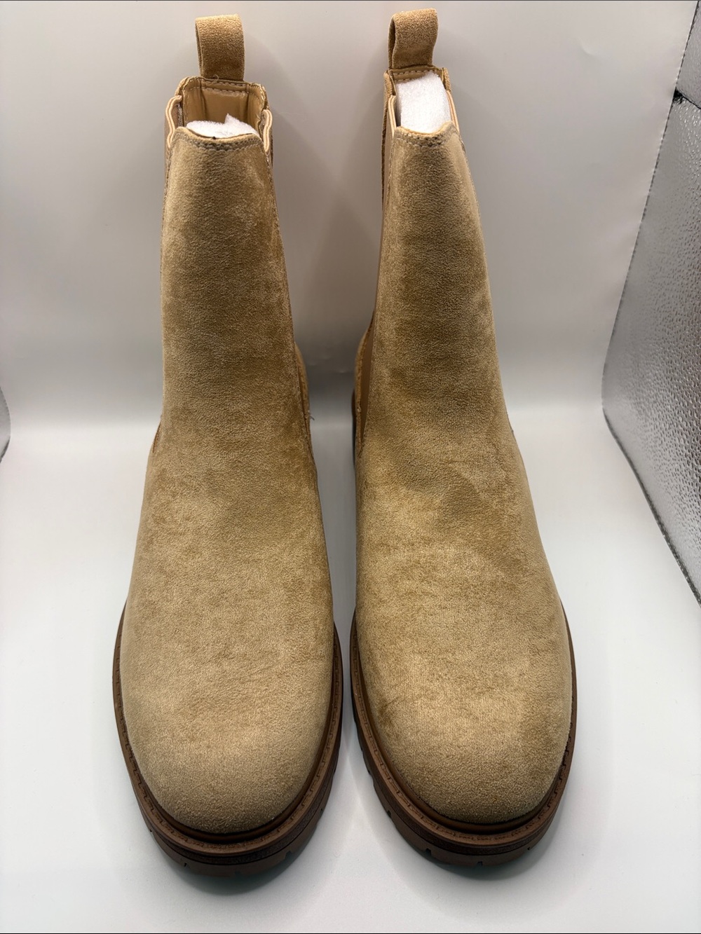 Women's Chelsea faux Suede Ankle Booties -